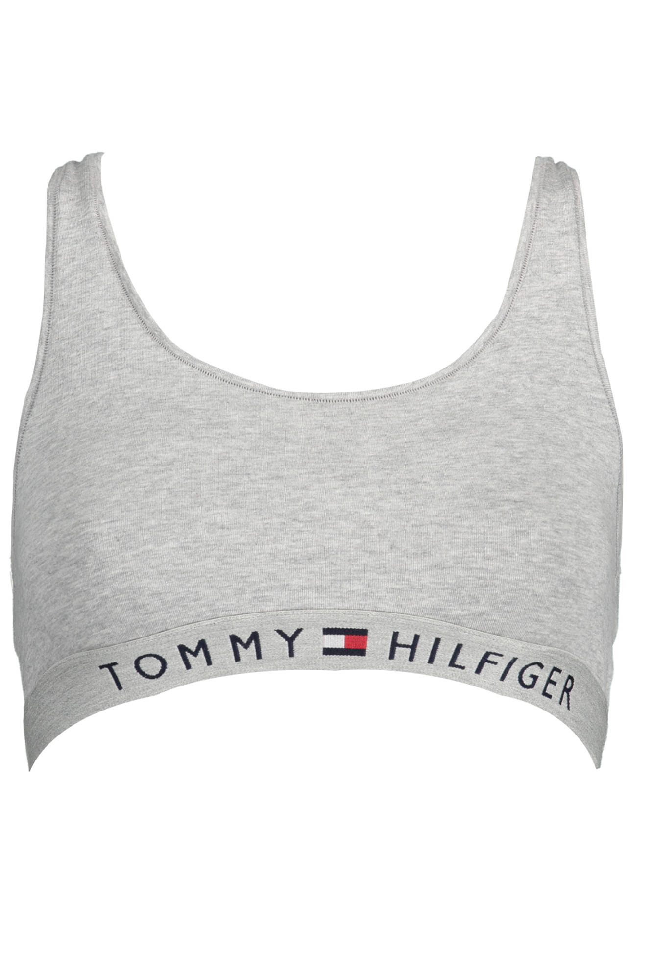 

Бюстгальтер женский Tommy Hilfiger спортивный с логотипом, серый