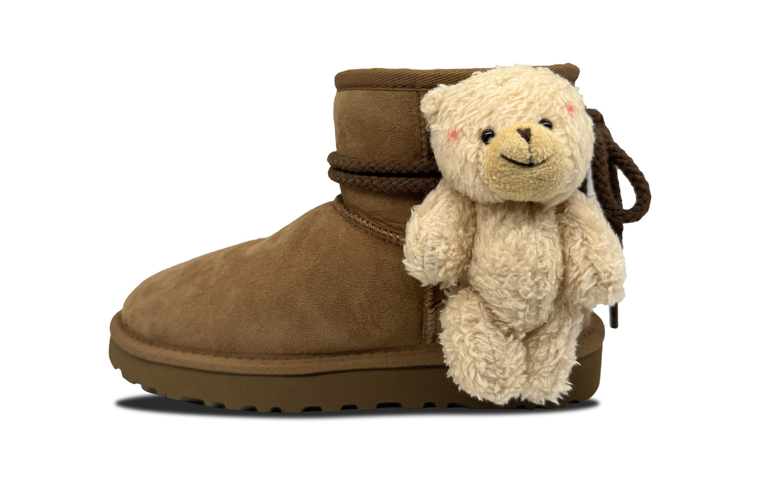 

Классические блестящие мини-сапоги для снега женские Ugg, цвет Light Brown