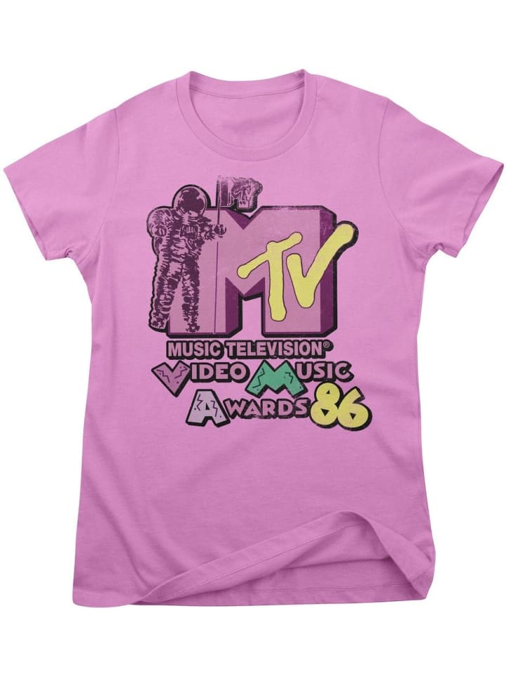 

Футболка MTV Video Music Awards 86 Girly Tee розового цвета MTV, Розовый, Футболка MTV Video Music Awards 86 Girly Tee розового цвета MTV