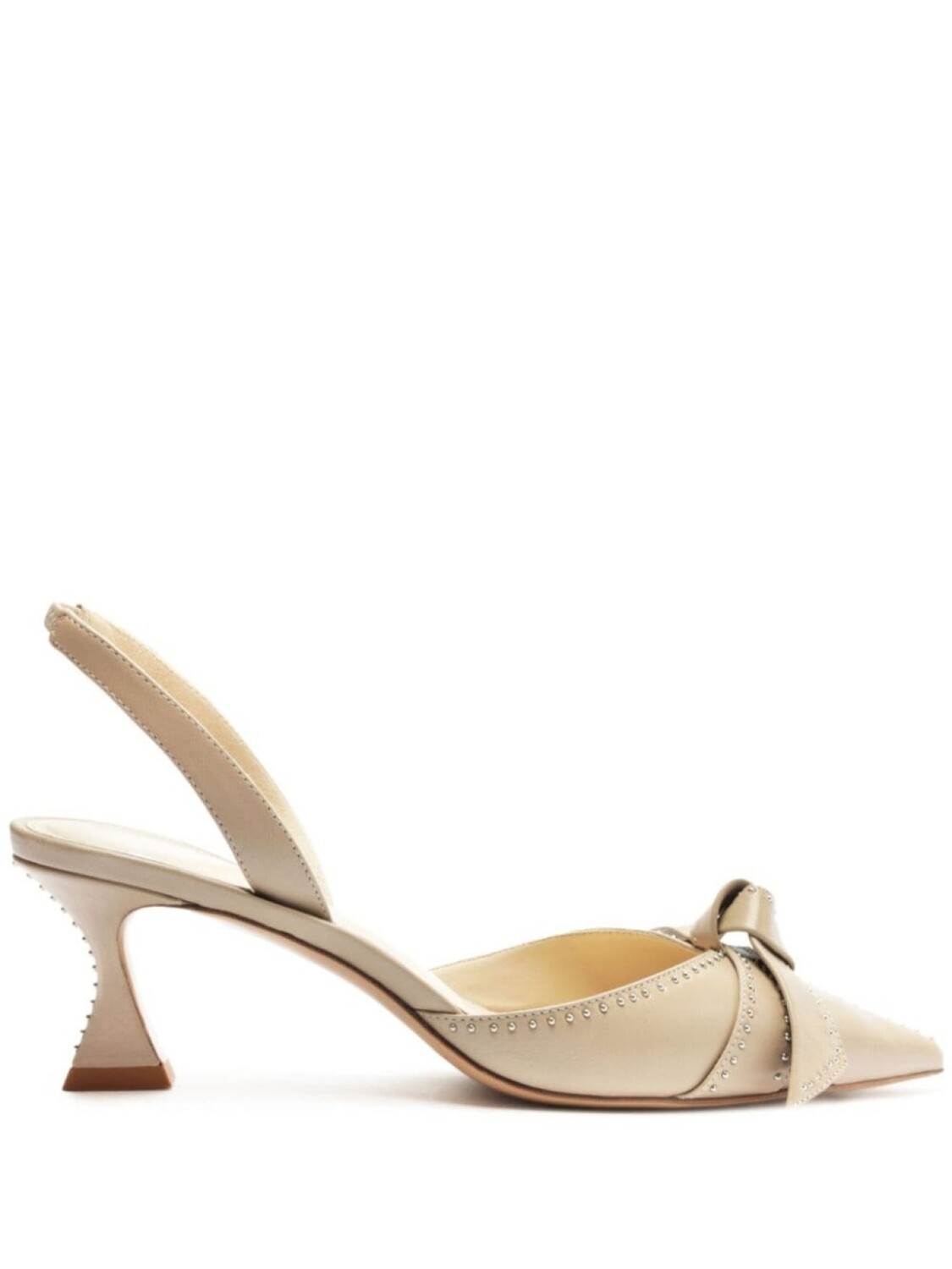 

Alexandre Birman туфли Clarita Bell 60 с ремешком на пятке, нейтральный цвет
