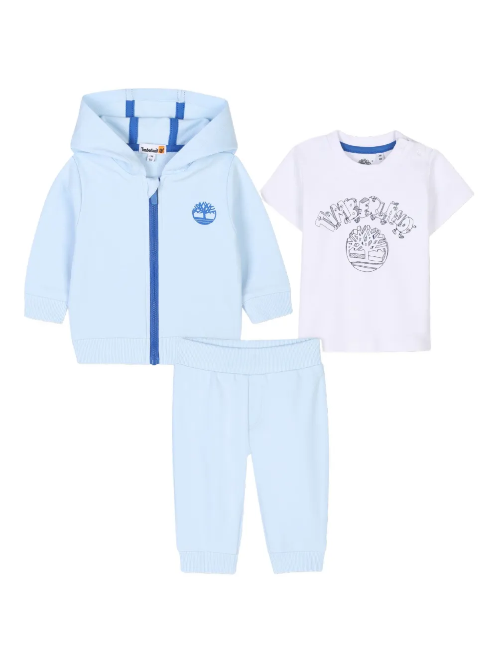 

Спортивный костюм с капюшоном Timberland Kids, синий