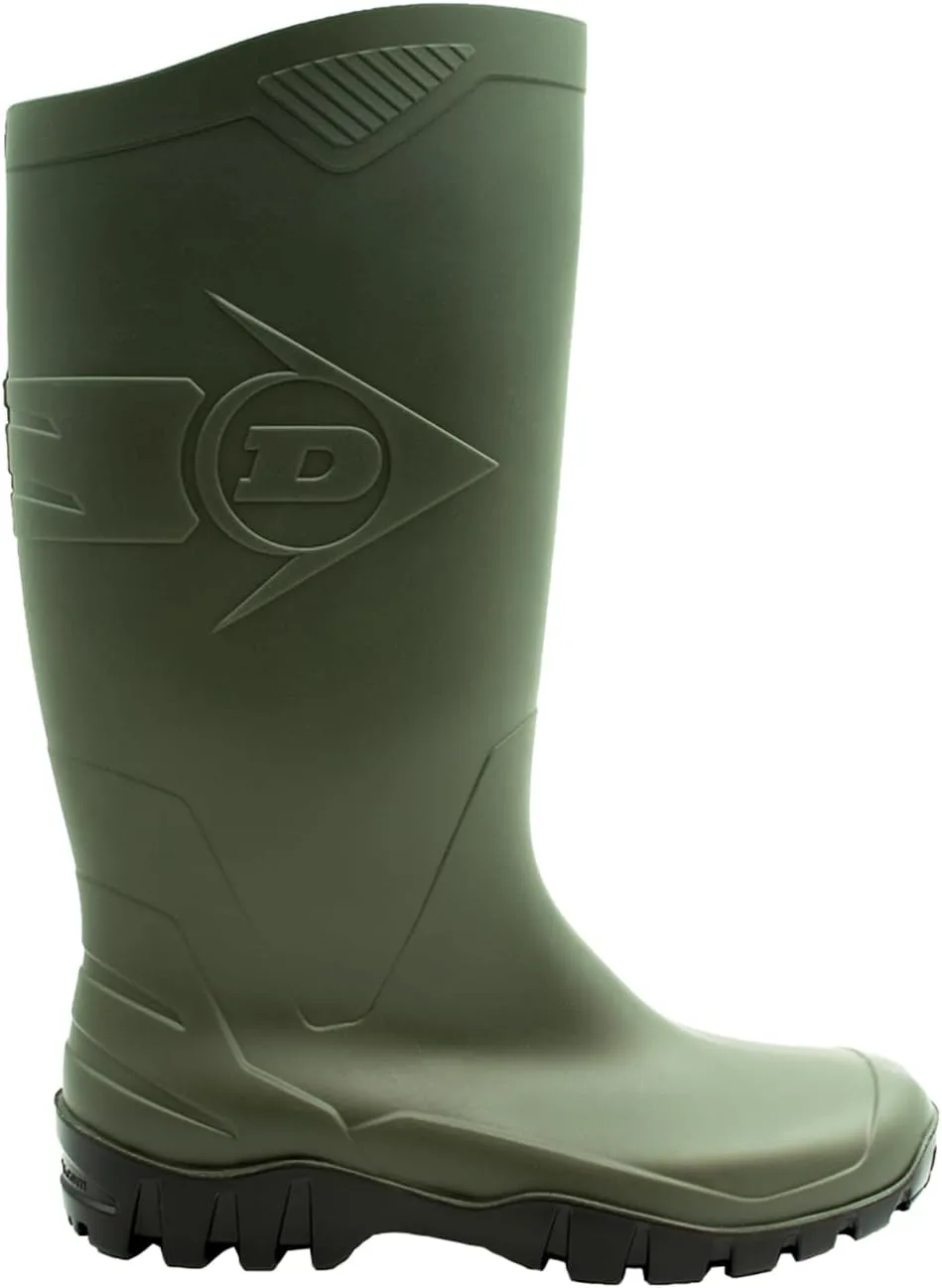 Резиновые сапоги Dunlop K680011 PVC Knielaars для взрослых, унисекс, зеленый — фото 4