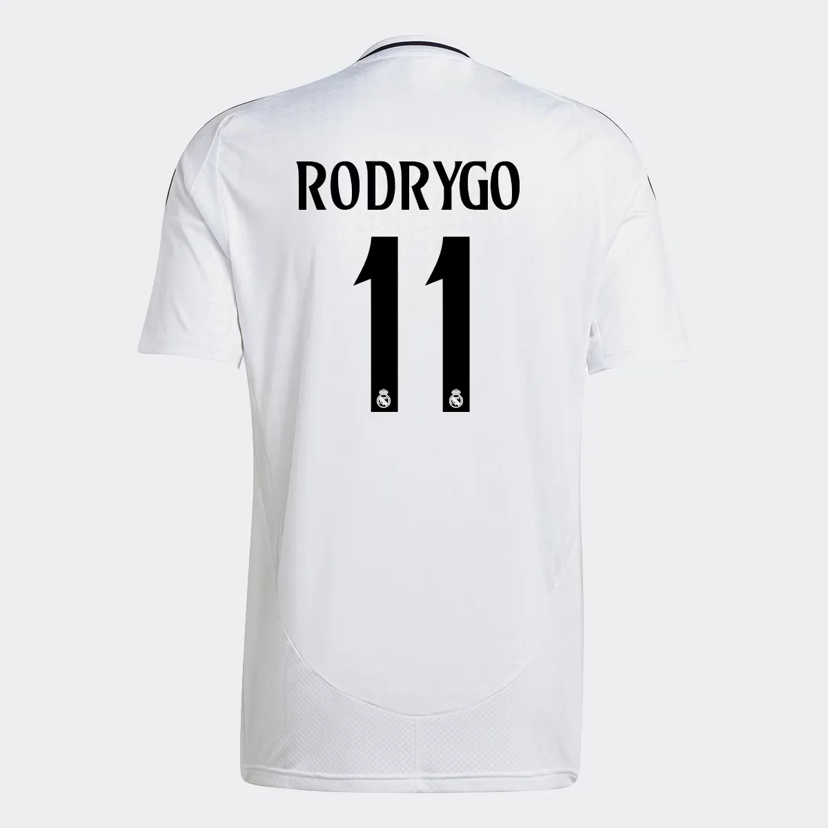 

Мужская 1-я форма Реал Мадрид CF 2024-2025 Rodrygo 11 Adidas футболка, белый
