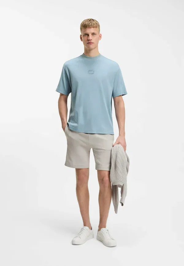 Футболка Te_Techno basic t-shirt Boss, светло-голубой — фото 2