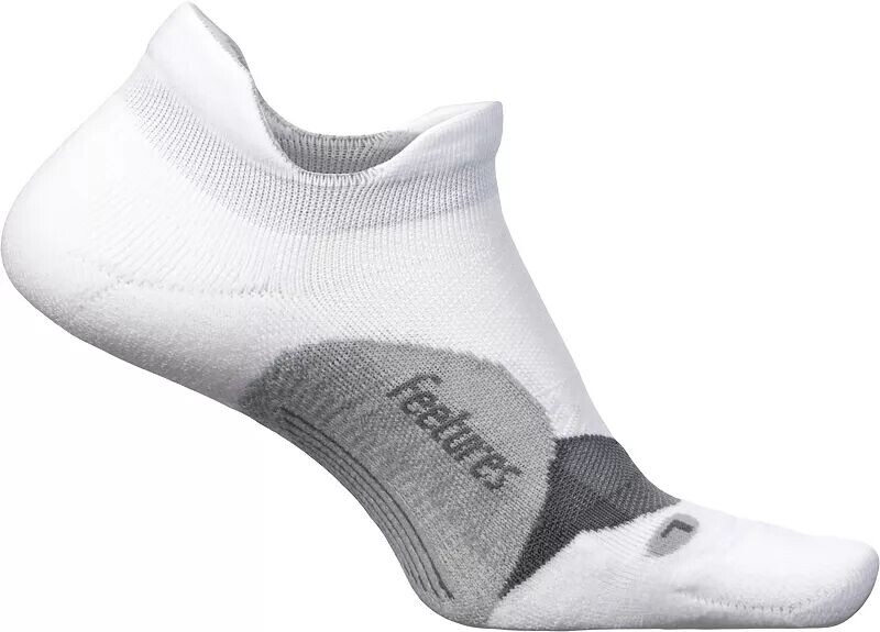 

Feetures! Носки Elite Light No Show Tab, белый