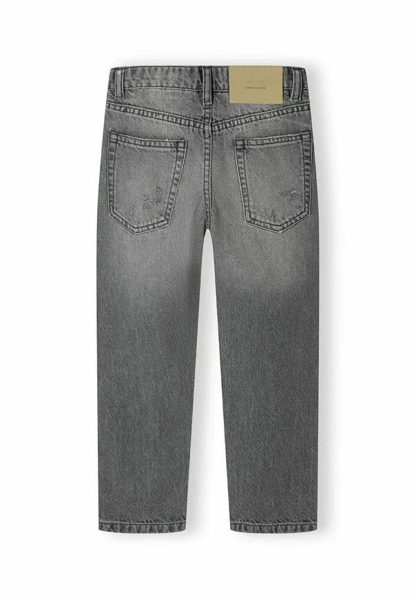 Потертые джинсы зауженного кроя Minoti, Grey Denim — фото 3