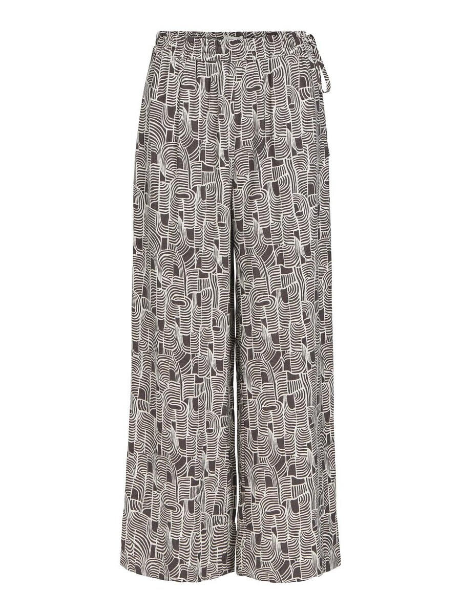 

Широкие брюки Object DAYA, темно-серый