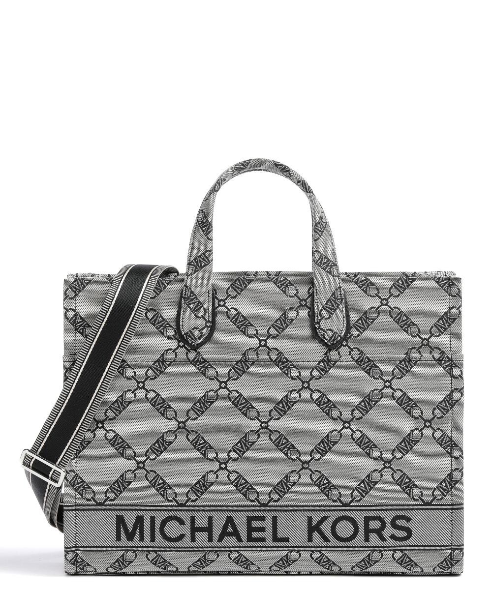 

Шоппер Gigi хлопок, полиэстер Michael Kors, черный