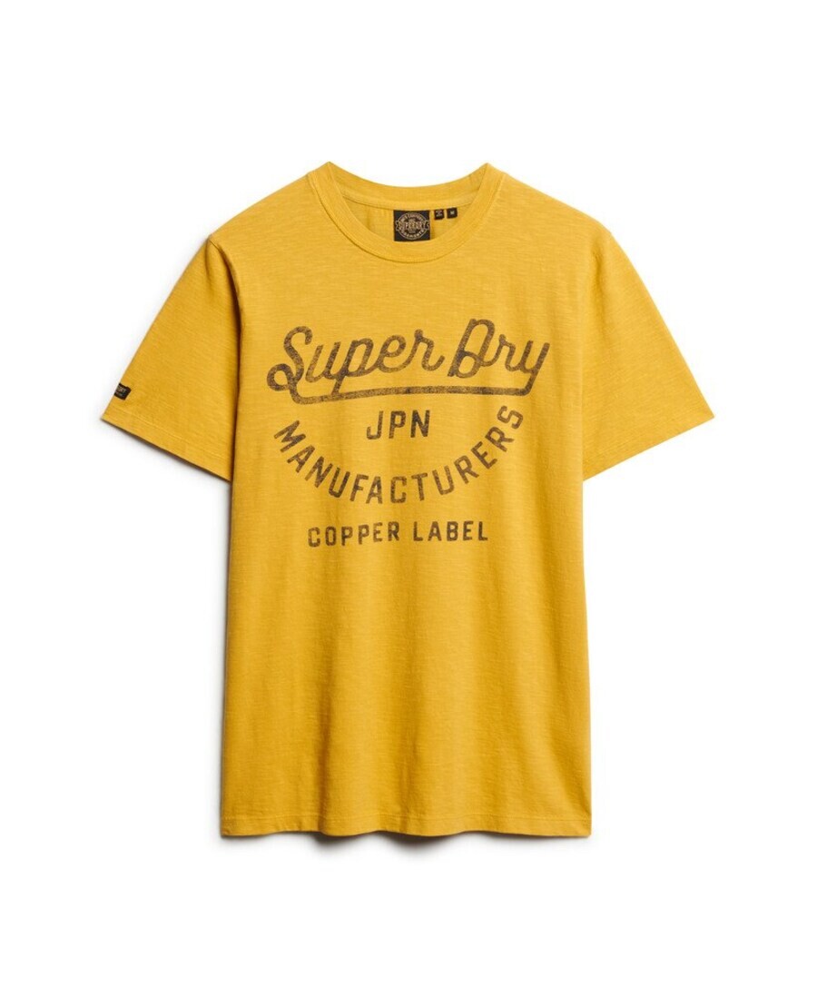 

Классическая футболка Superdry Shirt Copper, желтый