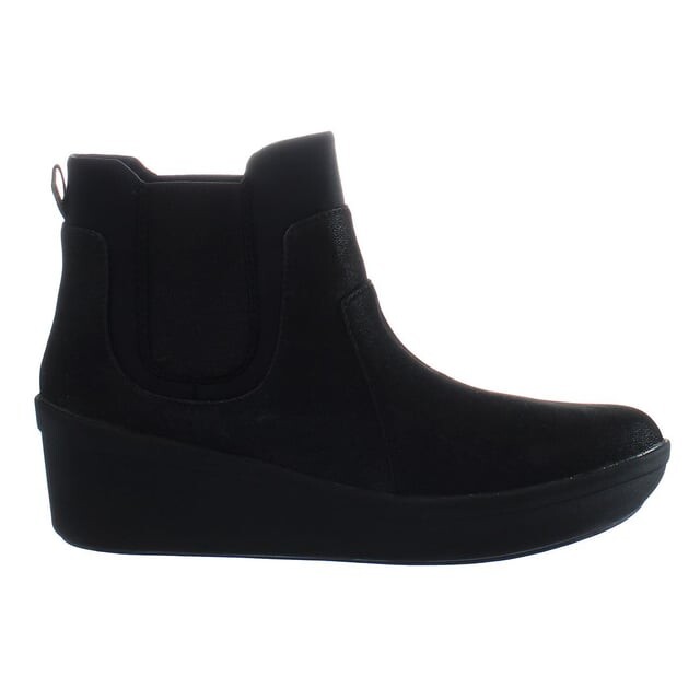 Женские ботинки Clarks с логотипом, черный
