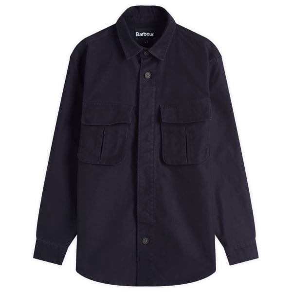 

Рубашка из сатина Heritage+ в стиле джунглей Barbour, синий