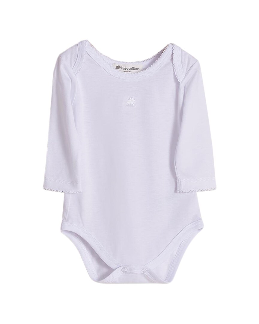 

Babycottons Упаковка из 2 боди с логотипом, белый