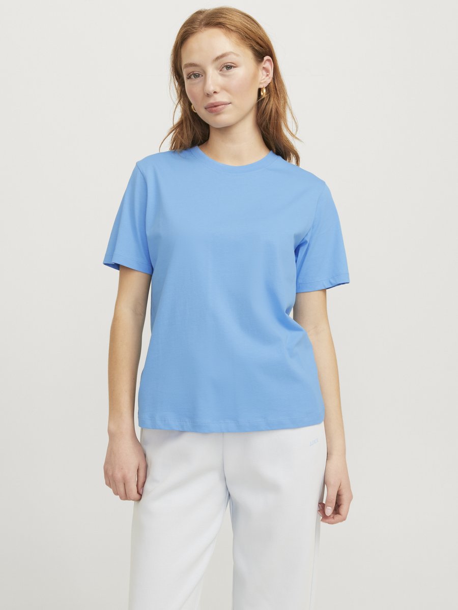 

Футболка JJXX JXANNA EVERY TEE, Little Boy Blue/Light Blue, Синий, Футболка JJXX JXANNA EVERY TEE, Little Boy Blue/Light Blue