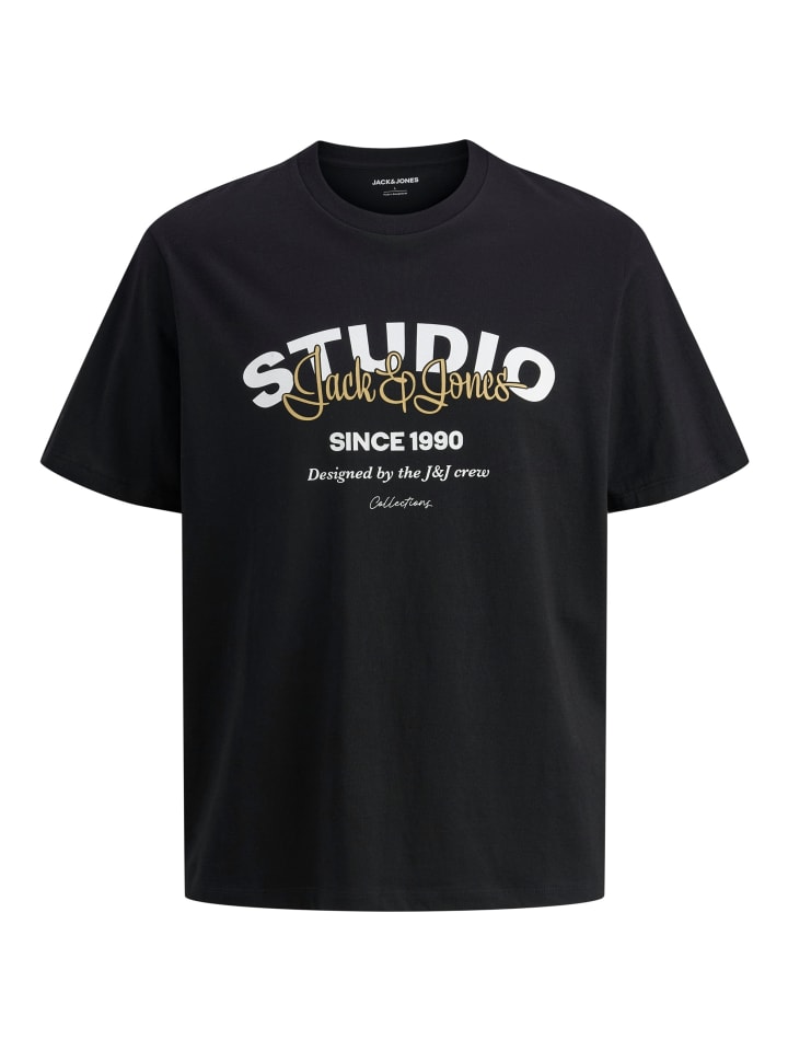 

Футболка Юки черного цвета Jack & Jones, Черный, Футболка Юки черного цвета Jack & Jones