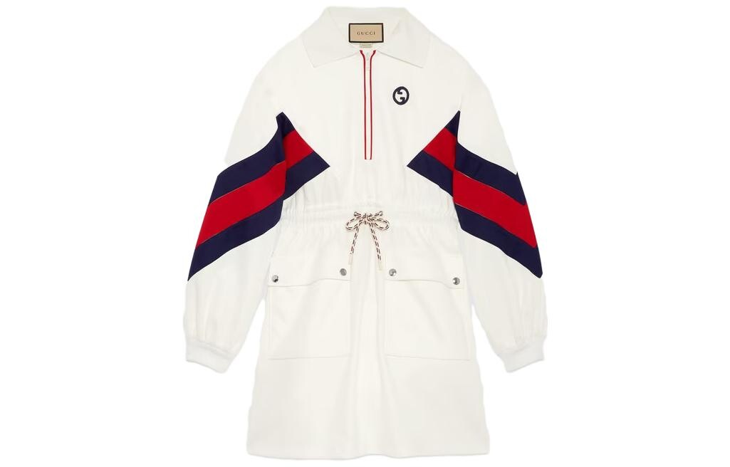 

Платье с длинными рукавами женское бежевое Gucci