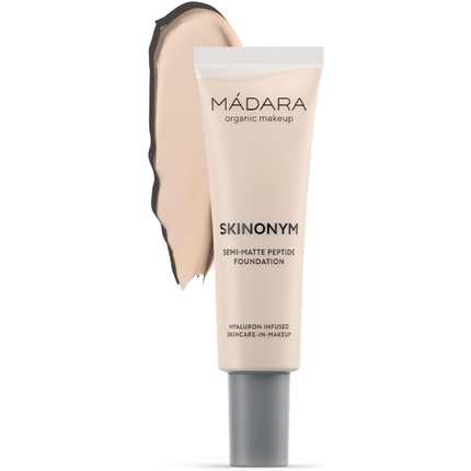 

MÁDARA Organic Skincare SKINONYM Полуматовая пептидная основа 10 фарфор 30 мл