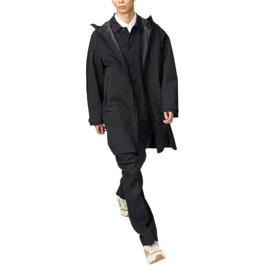 Пальто Clare Waight Keller C Collection SS26 Unisex UNIQLO, черный
