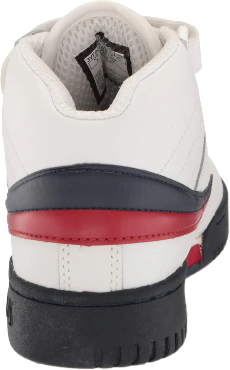 Модные кроссовки Fila F-13v Lea / syn, White Navy Red — фото 3