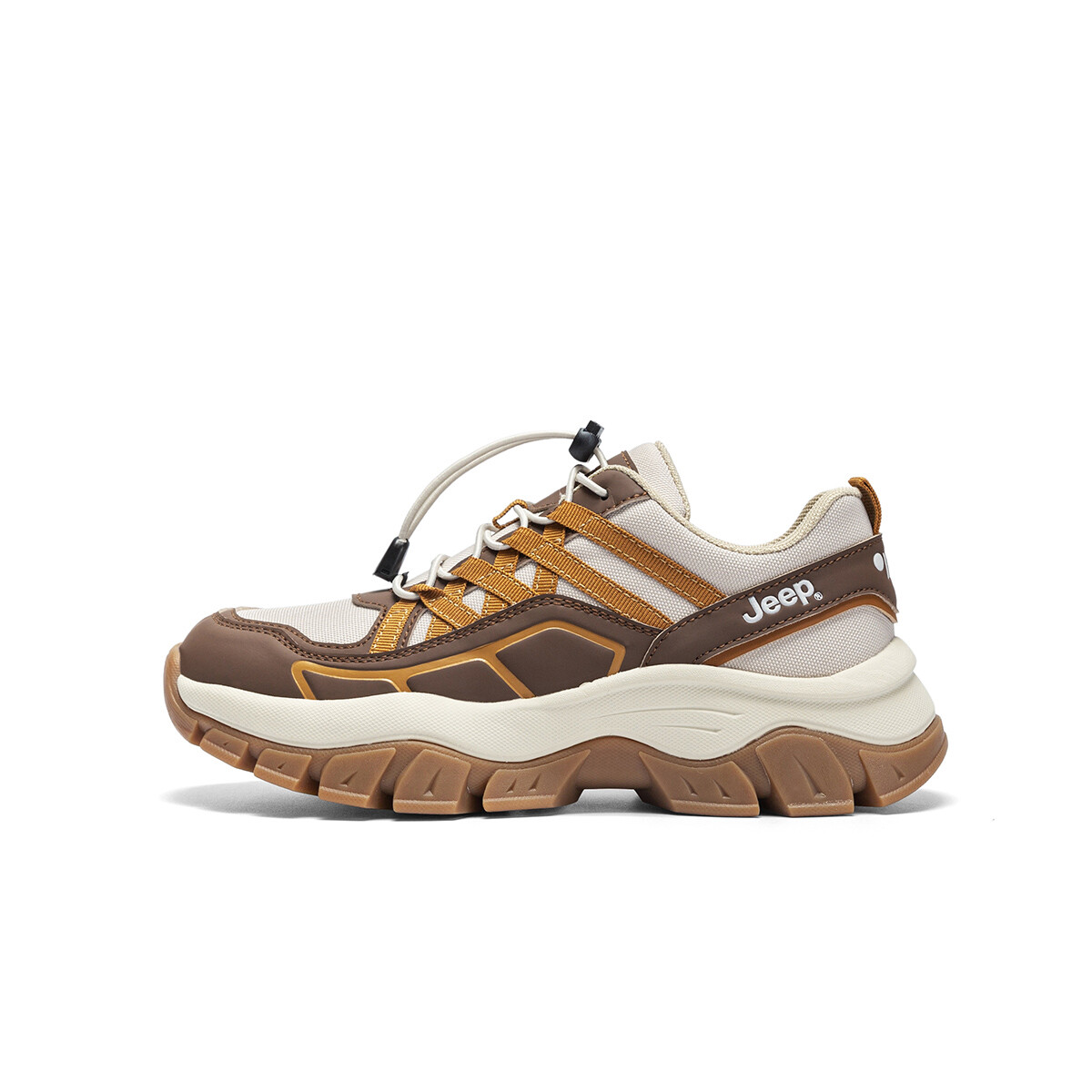 

Кроссовки Jeep Chunky Sneakers Women's Low-top, серый