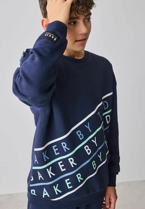 Спортивный костюм с графическим принтом Baker By Ted Baker, Navy — фото 4
