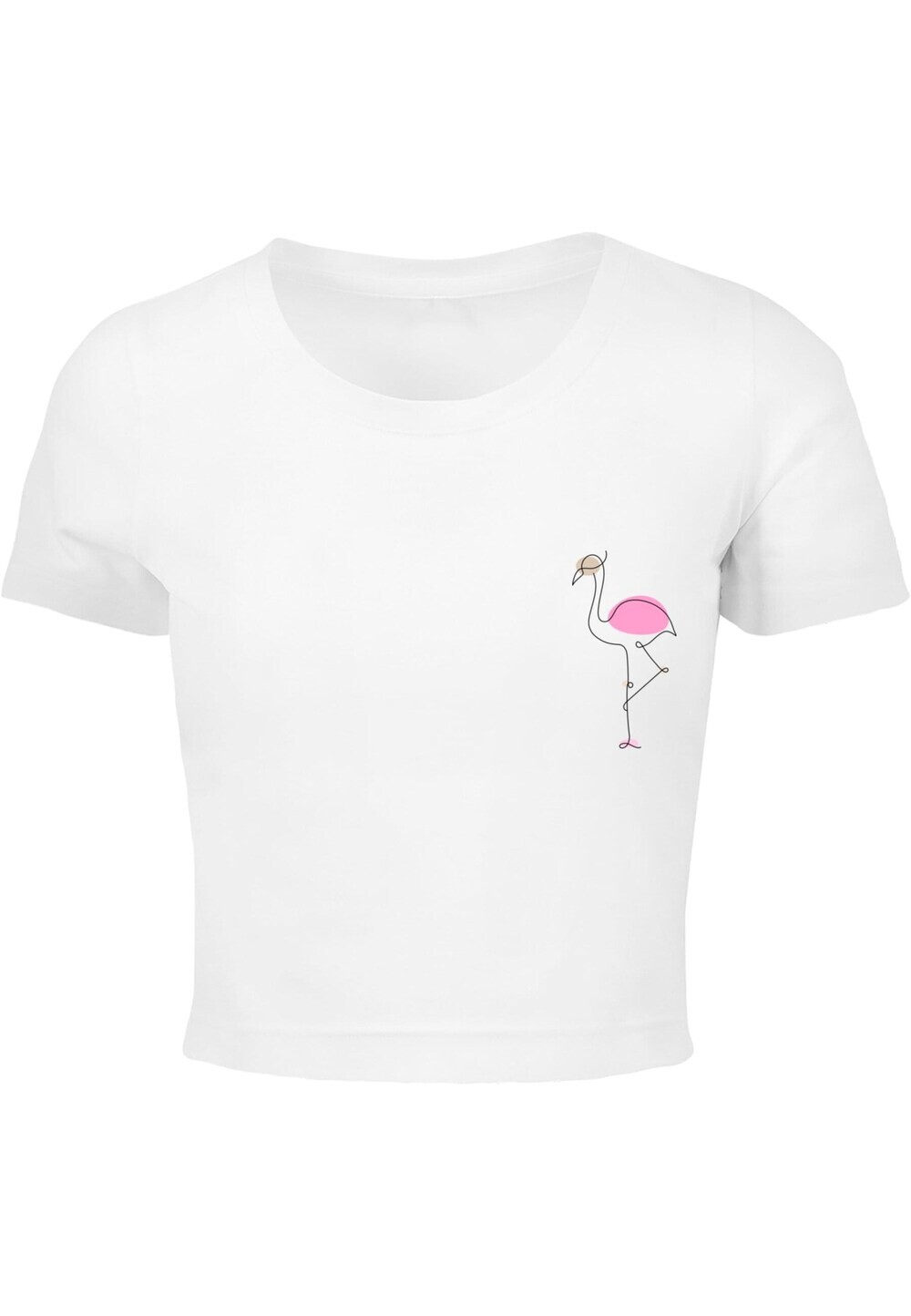 

Рубашка Merchcode Flamingo, от белого