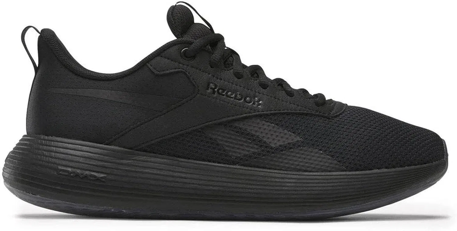 Кроссовки Reebok Unisex DMX Comfort + без шнурков, Cblack Pugry3 Cdgry7 — фото 3