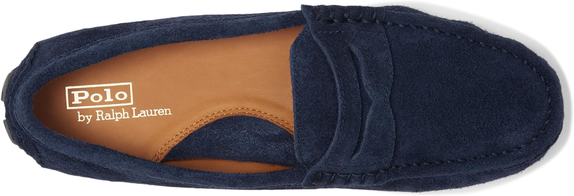 Лоферы Polo Ralph Lauren Anders Suede Penny Drivers, цвет Hunter Navy — фото 2