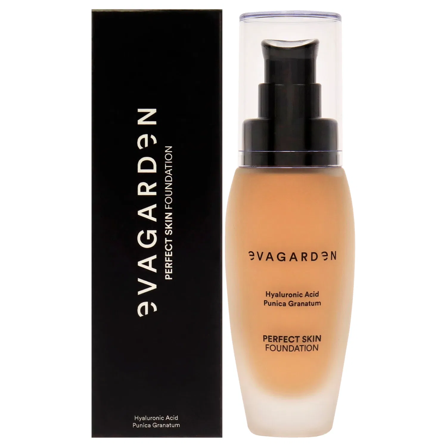 Тональный крем Perfect Skin Foundation - 238 Amber Light от Evagarden для женщин - 1,01 унции, прозрачный/прозрачный