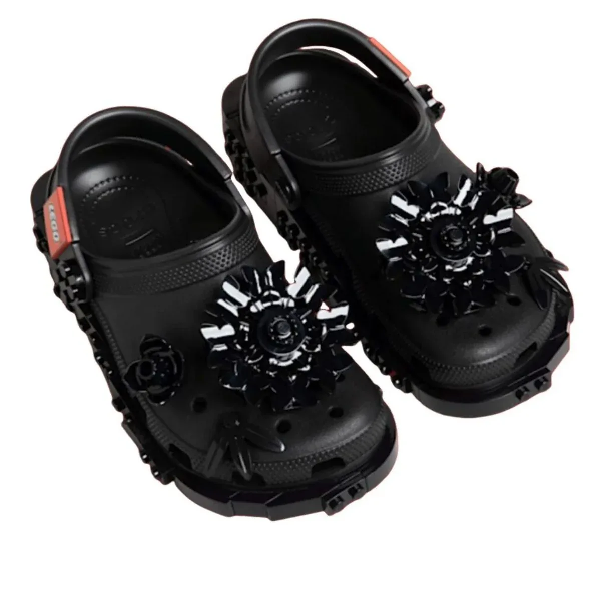 Сабо Crocs x LEGO Classic Clog 'Midnight Garden', черный — фото 3
