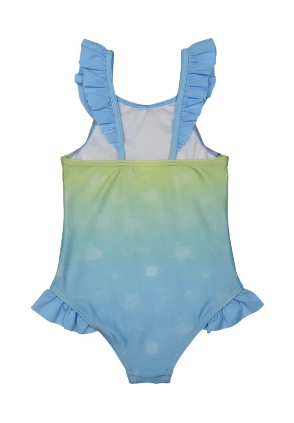 Купальник disney lilo stitch badeanzug mit rüschen schwimmanzug einteiler Disney, Blau — фото 2
