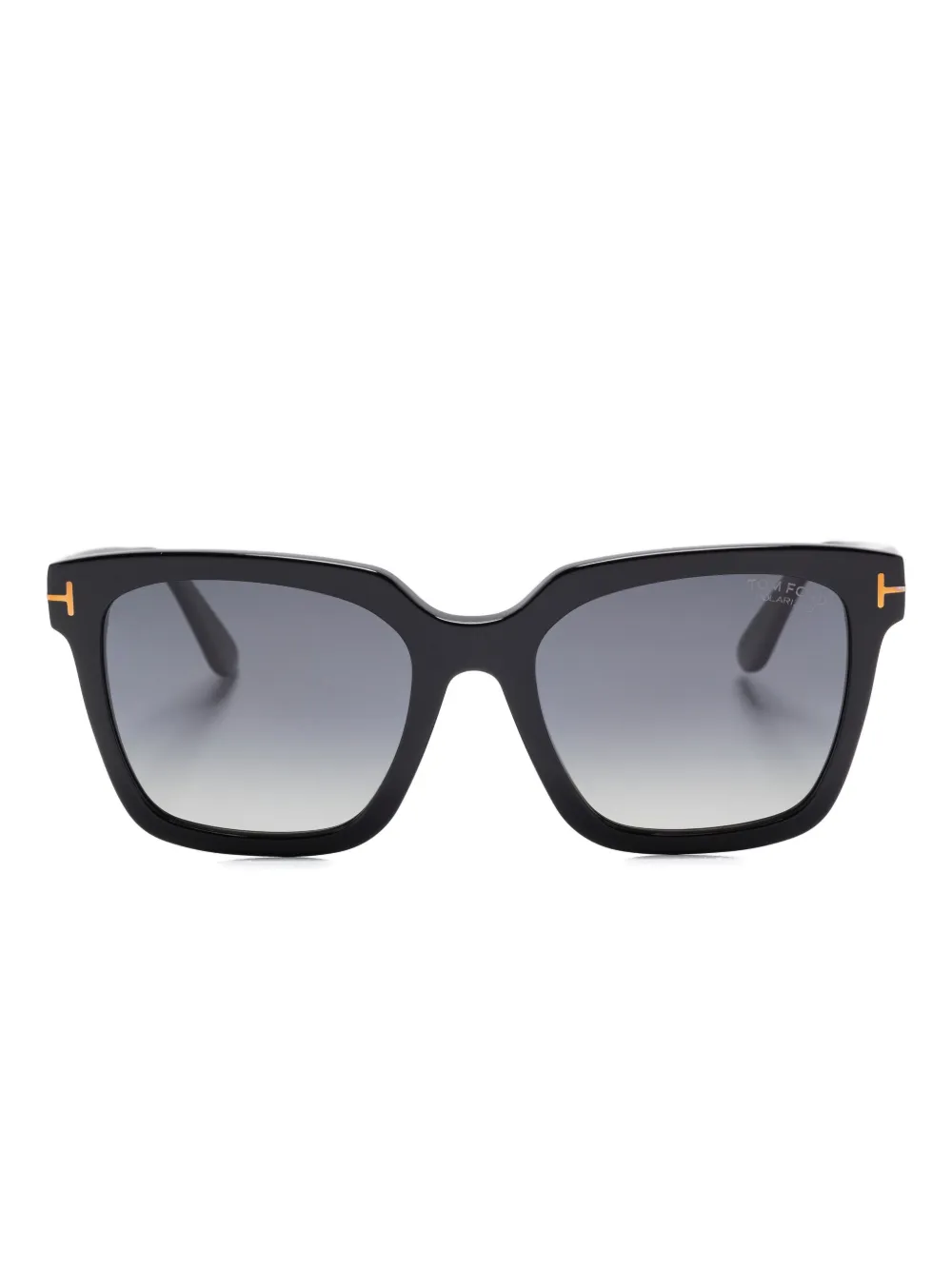 

Солнцезащитные очки в квадратной оправе TOM FORD Eyewear, черный