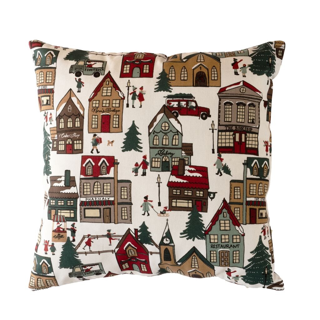 

Декоративный рождественский чехол на диван, спальню, гостиную, VILLAGE, 40x40 Deco Haus