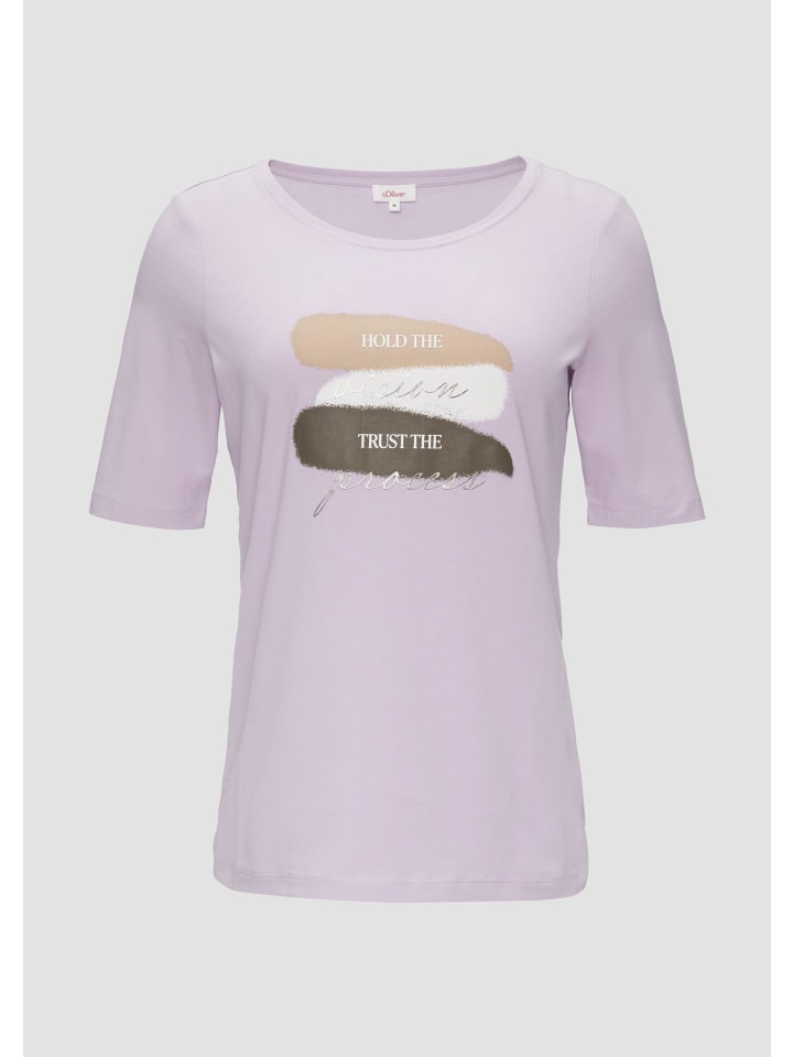 

Футболка в цвете 47E0_lilac s.Oliver, Фиолетовый, Футболка в цвете 47E0_lilac s.Oliver