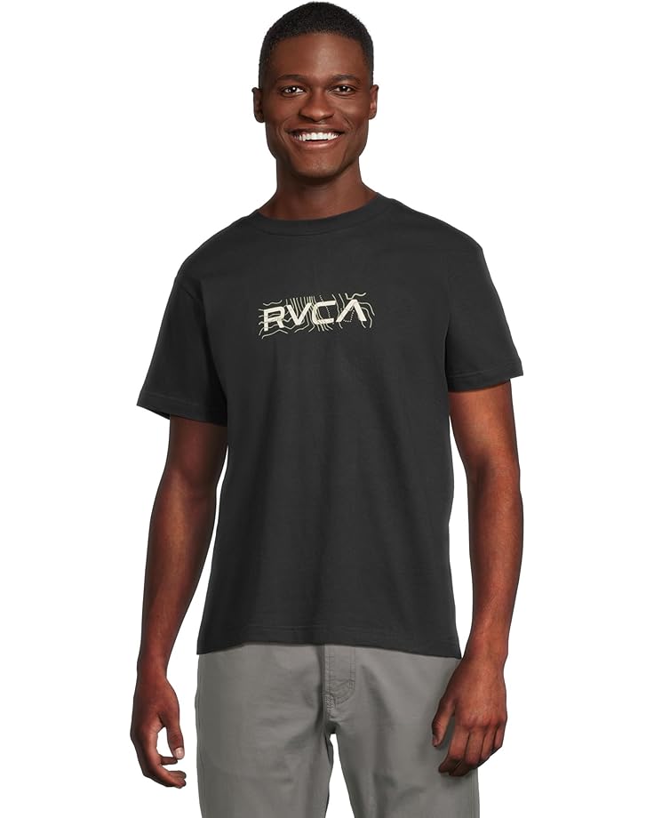 

Топ RVCA TOPO TWO SS, цвет Black 3