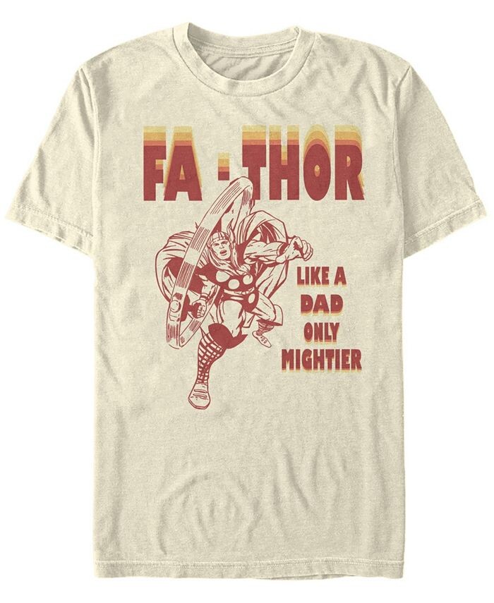 

Мужская футболка с круглым вырезом Fa-Thor в стиле ретро с короткими рукавами Fifth Sun, тан/бежевый