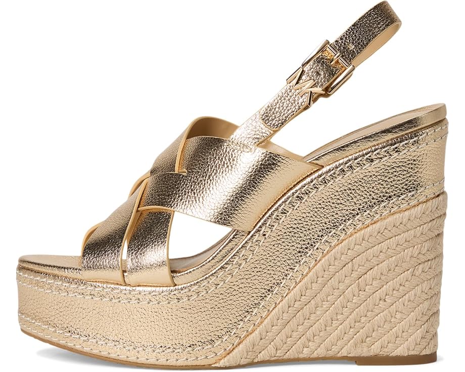 Туфли MICHAEL Michael Kors Nora Wedge, цвет Pale Gold — фото 4