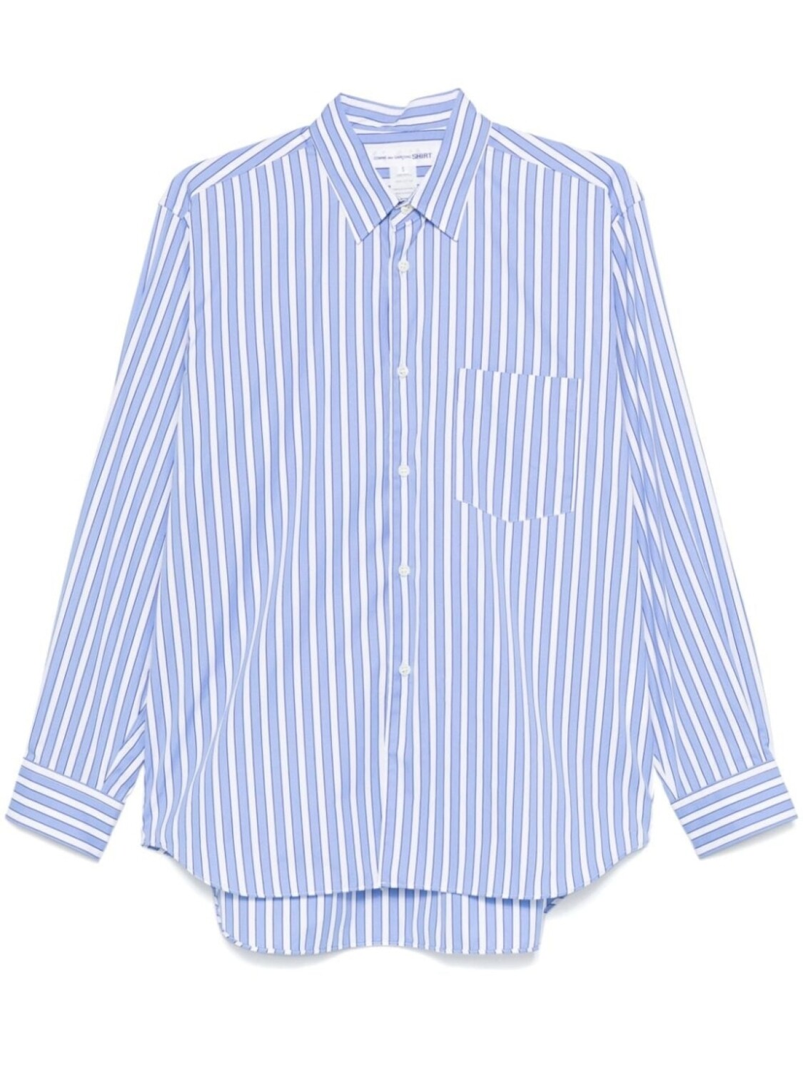 

Рубашка в полоску Comme Des Garçons Shirt, синий