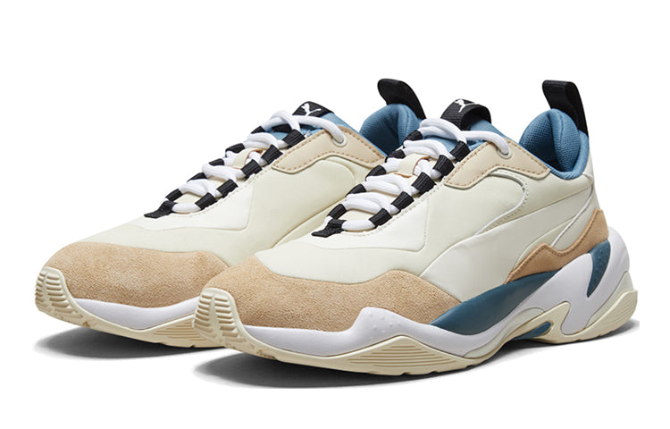 Кроссовки PUMA Thunder Nature 'White/Brown/Blue' 370703-02, хаки — фото 3
