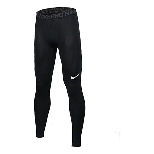 

Спортивные штаны Nike Knit Tight Elastic Breathable gym pants Black, черный