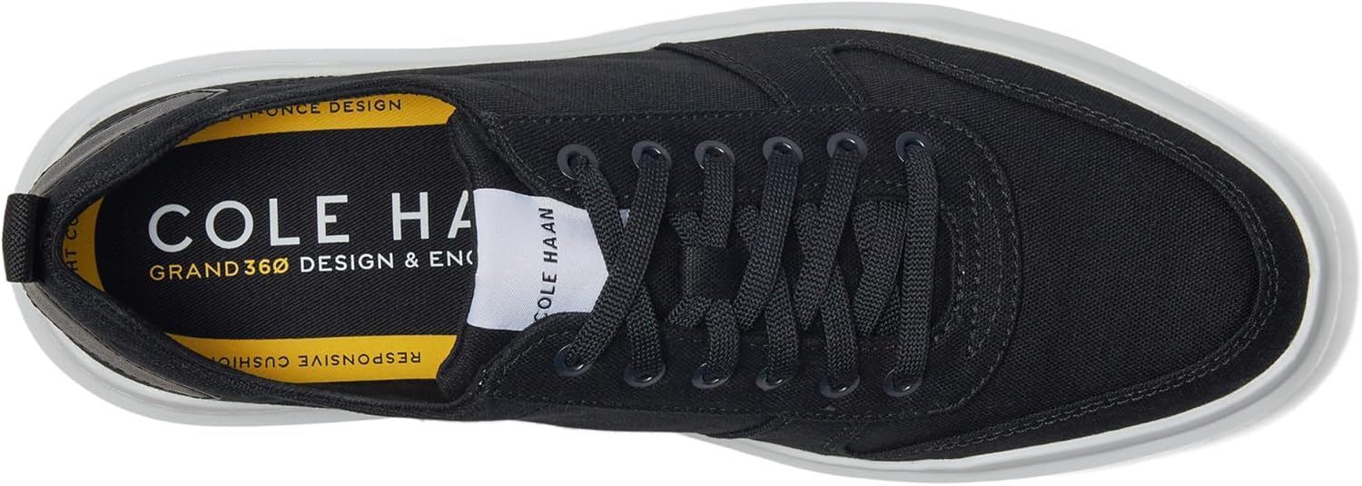 Мужские кроссовки Cole Haan Grandpro Rally Canvas Court, черный — фото 4