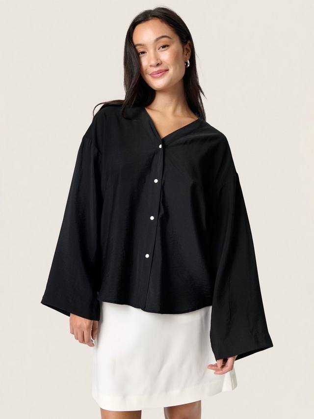 

Леодора рубашка свободного кроя Soaked In Luxury, Black