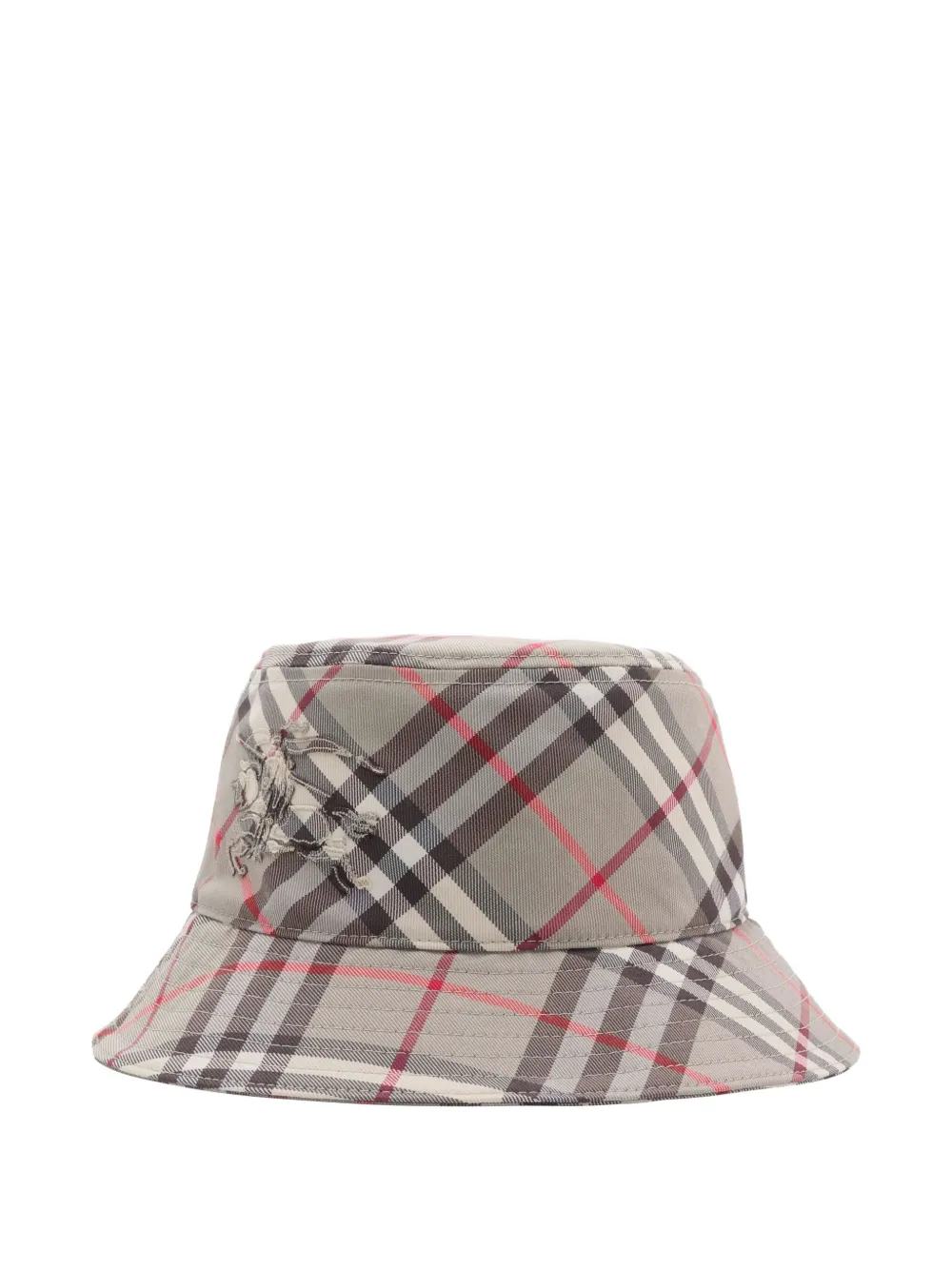 

Панама в клетку BURBERRY, серый