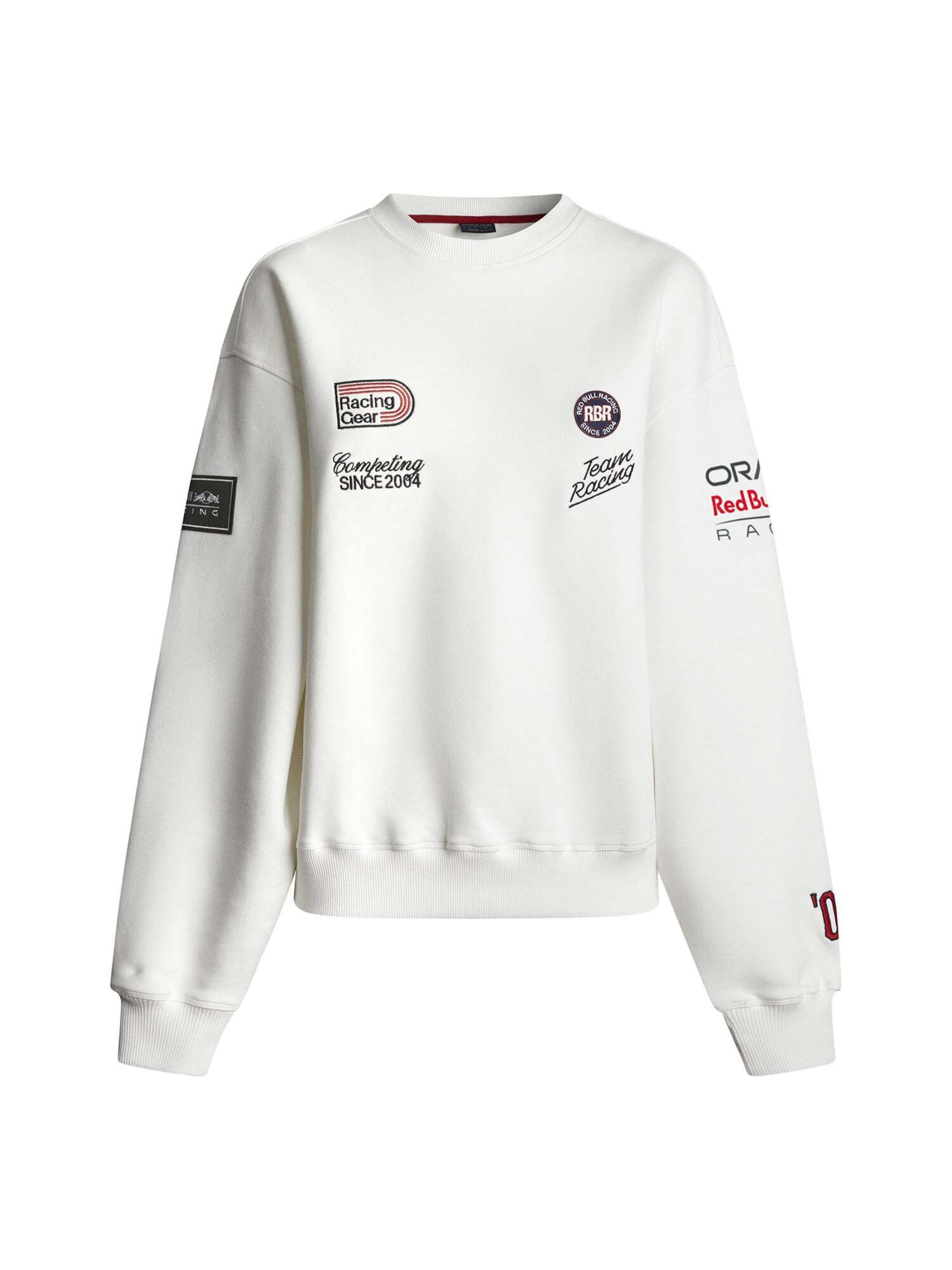 

Red Bull Racing x Pepe Jeans Свитшот 'EST 2004 CREW' в белом цвете, Красный, Red Bull Racing x Pepe Jeans Свитшот 'EST 2004 CREW' в белом цвете