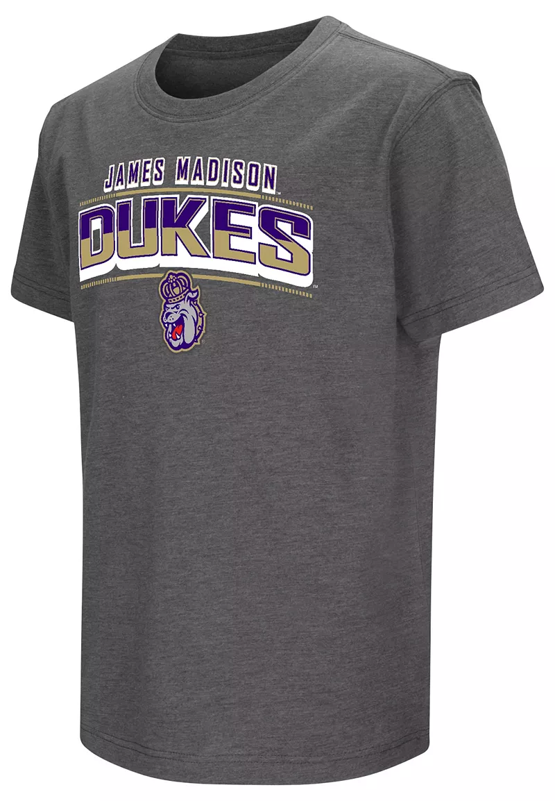 

Серая футболка Colosseum Youth James Madison Dukes