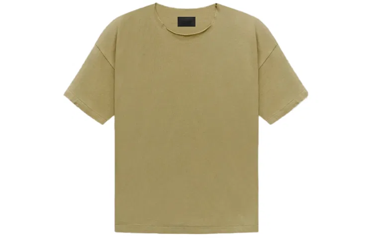 Футболка Raw Neck Fear Of God Army Green