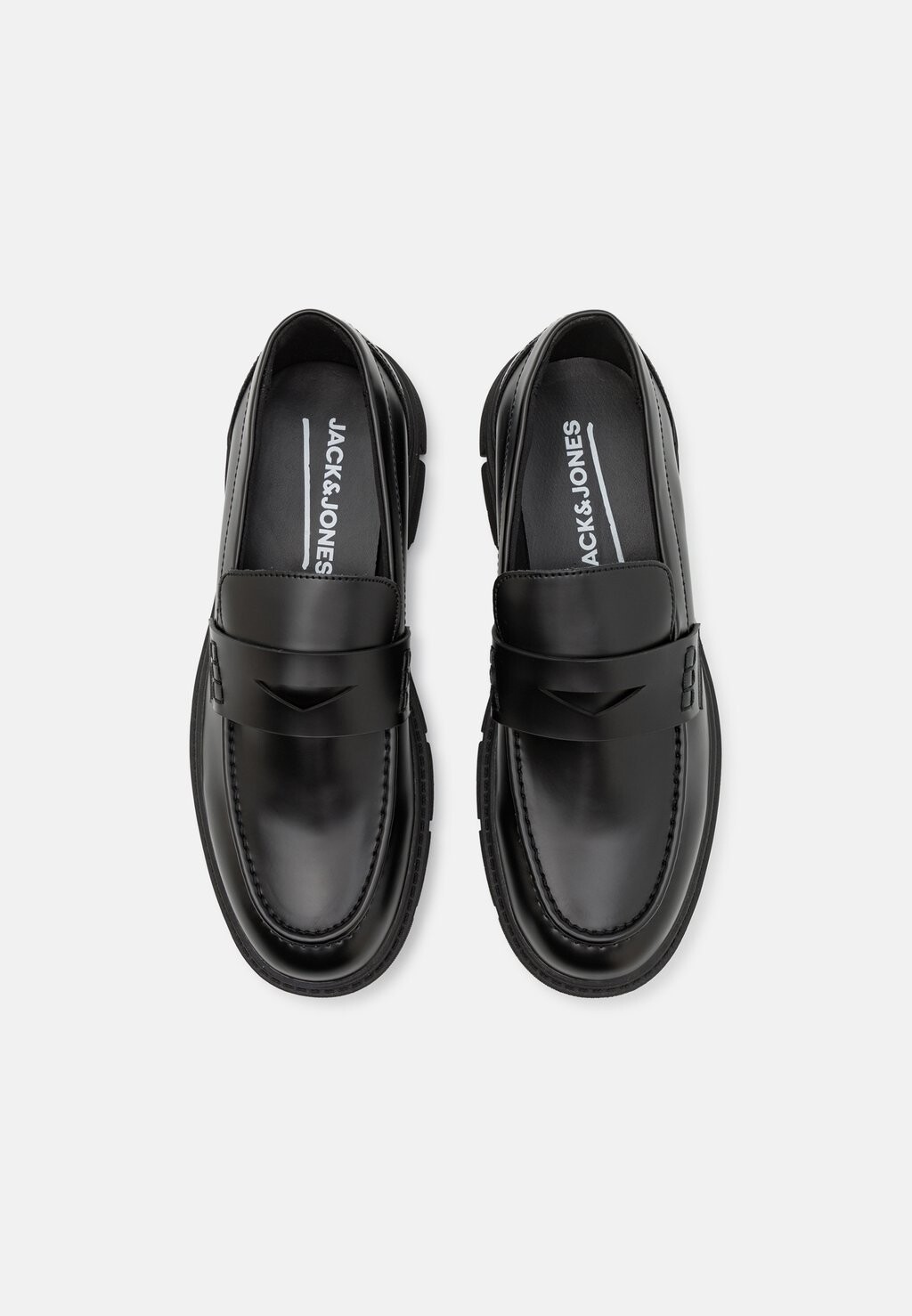 Элегантные лоферы Jfwbaker Loafer Jack & Jones, цвет anthracite — фото 4