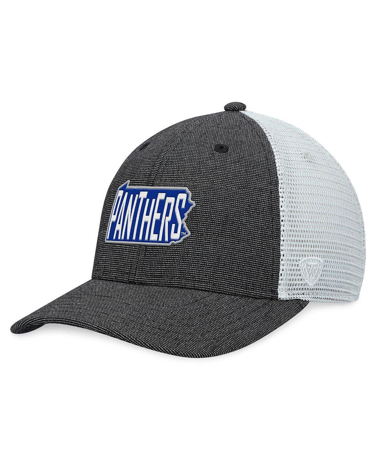 

Мужская темно-серая кепка White Pitt Panthers Townhall Trucker Snapback Top of the World