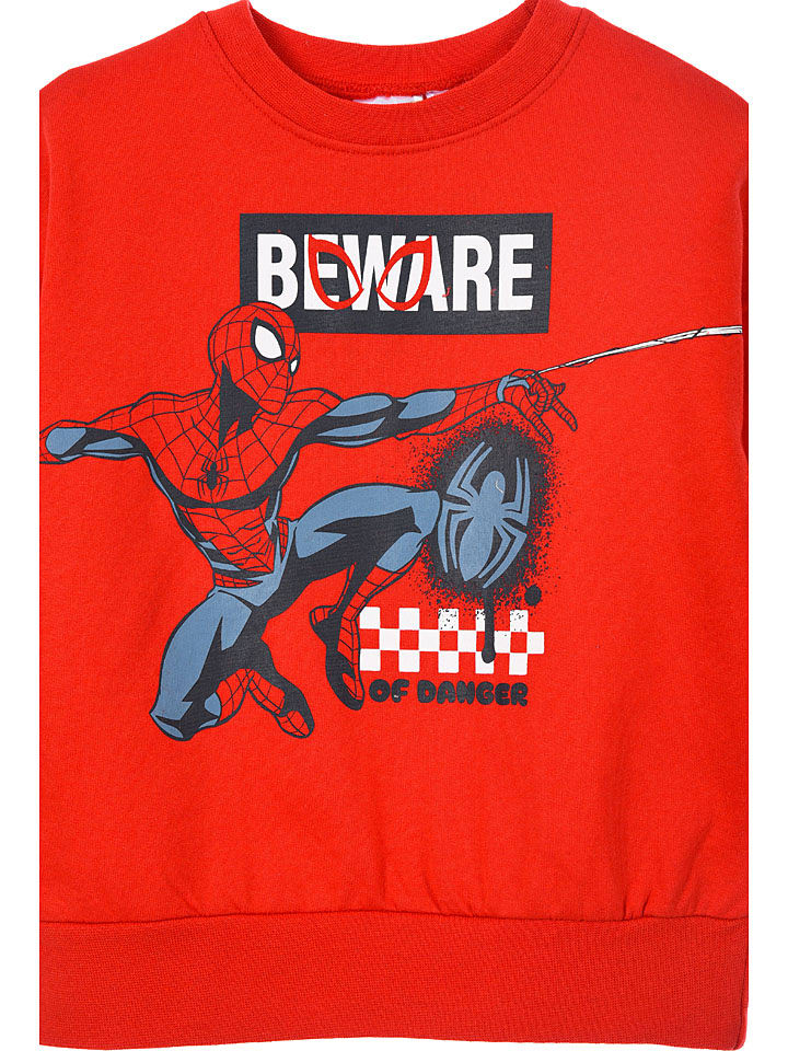 Толстовка Человек-паук красного цвета Spiderman — фото 3