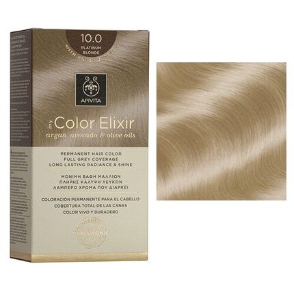 Apivita My Color Elixir Стойкая краска для волос с маслами арганы, авокадо и оливы 50 мл — фото 3