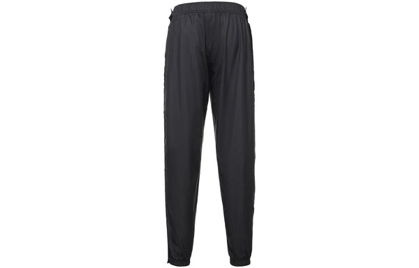 Спортивные штаны Men's Air Jordan Logo Printing Gradient Drawstring Lacing Bundle Feet Sports Pants/Trousers/Joggers Black, черный — фото 3